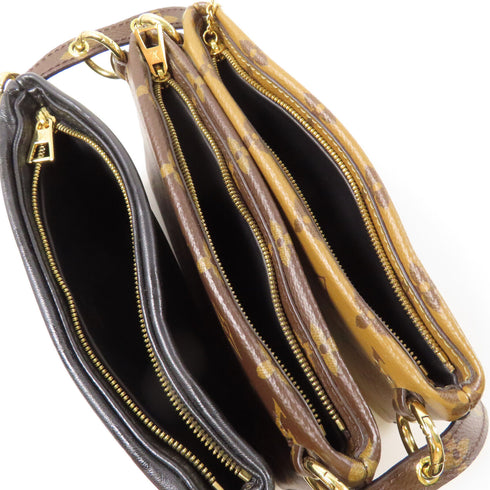 LOUIS VUITTON LV GHW Multi Pochette Shoulder Bag M45412 Monogram Reverse