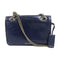Miu Miu SHW Chain Shoulder Bag Calfskin Leather 5BD015 Navy Blue