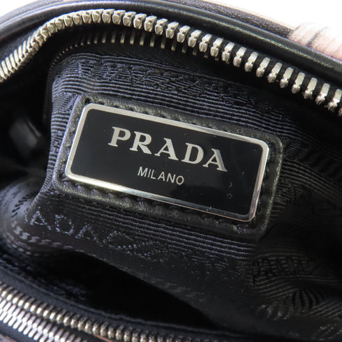 PRADA SHW Waist Bag 2VL006 Coated Canvas Multicolor