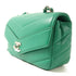 CHANEL CC GHW Chain Shoulder Bag Calfskin Leather Green v1