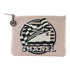 CHANEL CC Pouch Canvas Pink