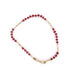 JEWELRY Red Stone Bracelet 18K Yellow Gold