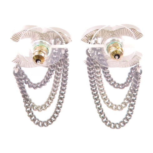 CHANEL CC Earrings A21/B Metal Rhinestones