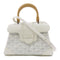 GOYARD SHW Saigon 2way Shoulder Bag Leather White
