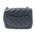 CHANEL CC SHW Mini Classic Shoulder Bag Lambskin Leather A35200 Blue