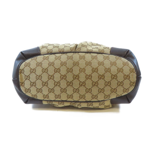 GUCCI GG GHW 2 Way Shoulder Bag 247902 Canvas Brown
