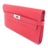 HERMES PHW Kelly Long Wallet Veau Epsom Leather Red