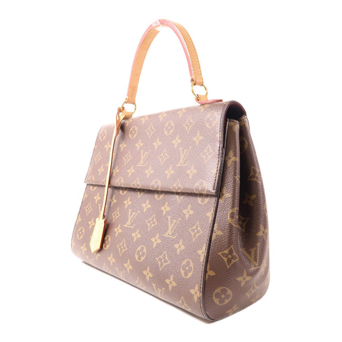 LOUIS VUITTON LV GHW Cluny 2 Way Shoulder Bag M46374 Monogram Brown