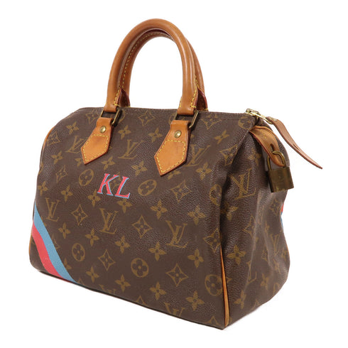 LOUIS VUITTON LV Speedy 25 Hand Bag M41528 Monogram Brown