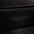 CHANEL CC SHW Boy 20 Chain Shoulder Bag Lambskin Leather Black