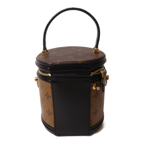 LOUIS VUITTON LV GHW Cannes 2Way Shoulder Bag Monogram Reverse M43986 Brown