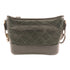 CHANEL Quilted CC Gabrielle Small Chain Shoulder Bag Calfskin Green