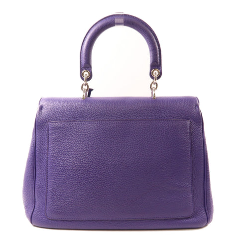 Christian Dior CD SHW Be Dior 2 Way Shoulder Handbag M0982PTRO Calfskin Purple