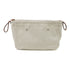 HERMES PHW Inner Bag Clutch Canvas White