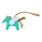 HERMES Rodeo PM Pegase Charm Leather Green Brown White