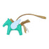 HERMES Rodeo PM Pegase Charm Leather Green Brown White