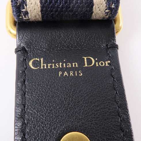 Christian Dior CD GHW Shoulder Strap Canvas Blue