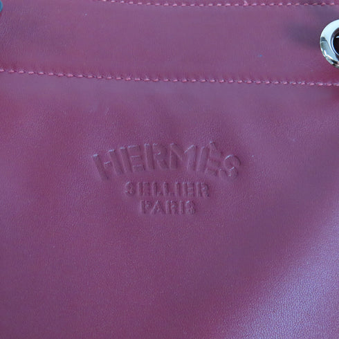 HERMES PHW Aline Shoulder Bag Crossbody Veau Swift Leather Bordeaux Color