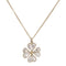 CHANEL CC Necklace Accessories Metal PVC Gold Transparent
