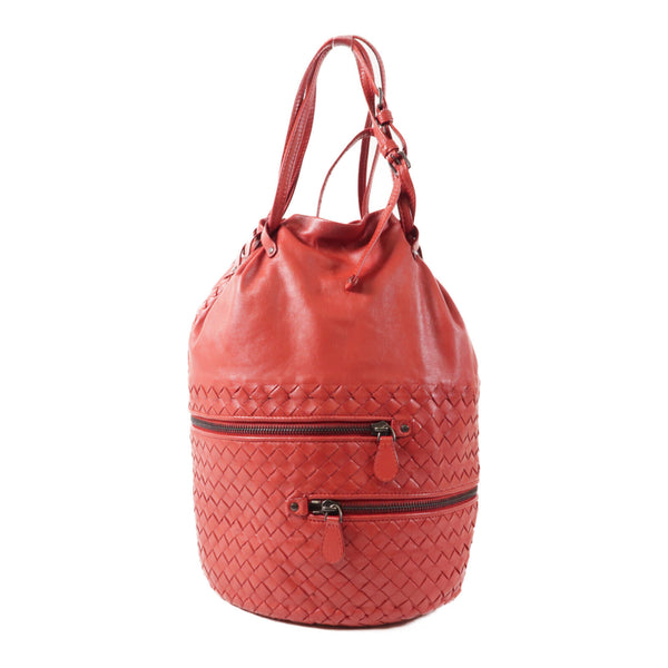 BOTTEGA VENETA BV 2 Way Shoulder Bag Calfskin Leather