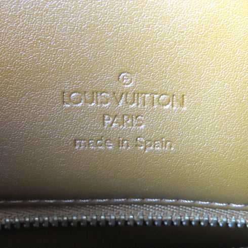 LOUIS VUITTON LV GHW Vernis Houston Shoulder Bag M91122 Vernis Brown