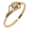 JEWELRY Diamond Ring US#6 18K Yellow Gold
