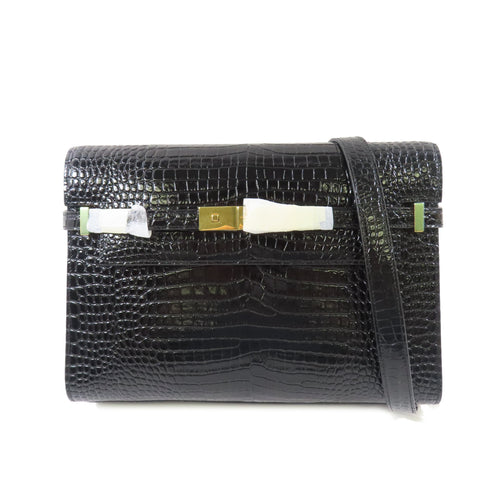 SAINT LAURENT YSL GHW Manhattan In Box Shoulder Bag 579271 Calfskin Leather