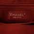 CHANEL Quilted CC SHW Hand Bag Calfskin Leather Red