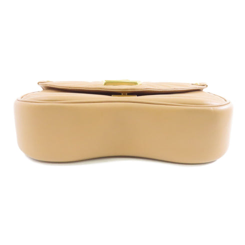 LOUIS VUITTON LV GHW New Wave MM 2 Way Shoulder Bag M51944 Lambskin Beige
