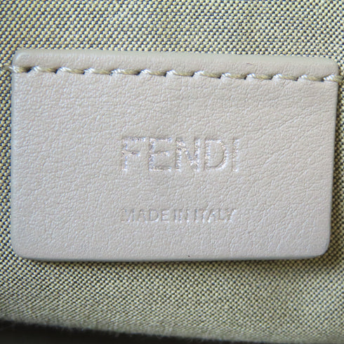 FENDI SHW By The Way 2 Way Bag 8BL146 1D5 FONJ3 Calfskin Leather Grey