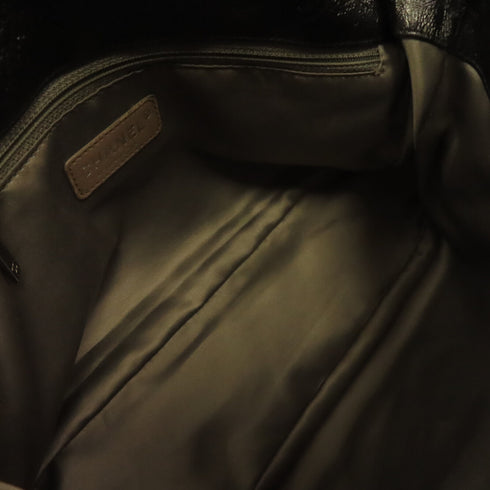 CHANEL CC SHW Chain Shoulder Bag Calfskin Leather Black v9