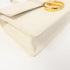 Christian Dior CD GHW 30 Montaigne Chain Shoulder Bag Leather White