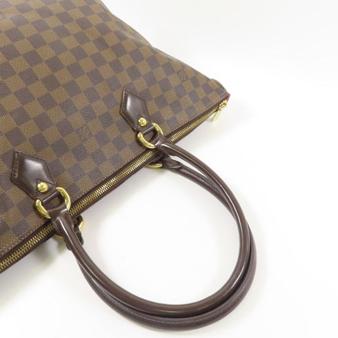 LOUIS VUITTON LV GHW Saleya MM Shoulder Tote Bag N51182 Damier Brown v1