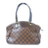 LOUIS VUITTON LV GHW Verona PM 2 Way Bag N41117 Damier Ebene Brown
