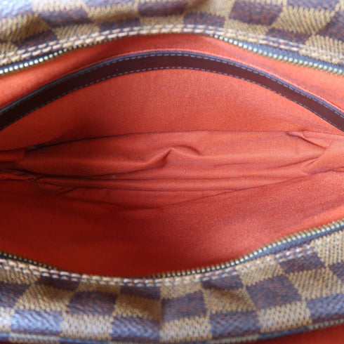 LOUIS VUITTON LV GHW Naviglio Shoulder Bag N45255 Damier Ebene Brown