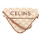 CELINE Triomphe Shoulder Bag 195902 Canvas Ivory/Brown