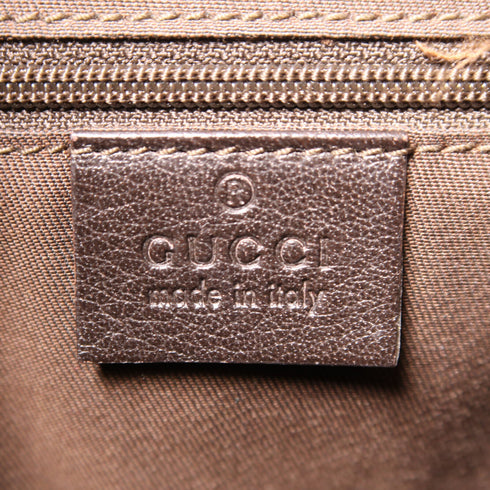 GUCCI GG GHW Shoulder Bag 233608 Canvas Brown