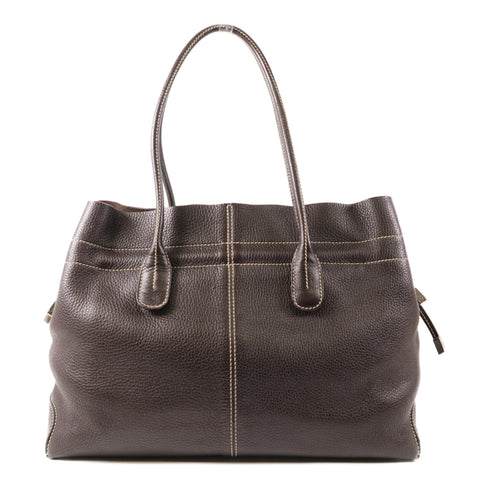 TOD'S SHW Shoulder Bag Calfskin Leather