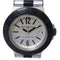 BVLGARI Aluminum Automatic Watch AL44TA Aluminium/Rubber Beige