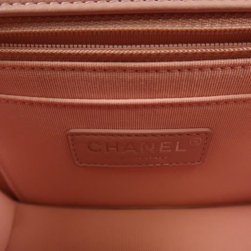 CHANEL CC SHW Mini Flap Bag 2Way Shoulder Hand Bag Tweed