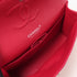 CHANEL Ouilted CC SHW Classic Flap 25cm Chain Shoulder Bag A01112 Lambskin Red