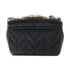 Kate Spade GHW Briar Lane Quilted Mini Emelyn Shoulder Calfskin Leather Black