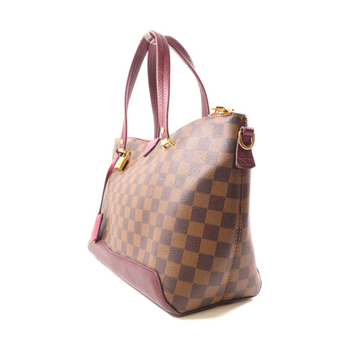 LOUIS VUITTON LV GHW Hyde Park 2 Way Shoulder Bag Handbag N41015 Damier Brown