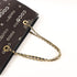 CHANEL CC GHW Tote Bag Chain Shoulder Handbag Canvas Black