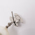 CHANEL CC Earrings Accessories A23 Metal PVC Silver White