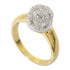 Fine Jewelry 0.60ct Diamond 4.3g Ring 18K Yellow Gold US#4.25