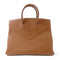 HERMES PHW Birkin 35 Handbag Swift Leather Brown