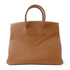 HERMES PHW Birkin 35 Handbag Swift Leather Brown