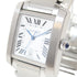 CARTIER Tank Francaise Automatic Watch 2302 Stainless Steel White v2