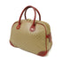 CELINE GHW Hand Bag, Coated Canvas Red Beige
